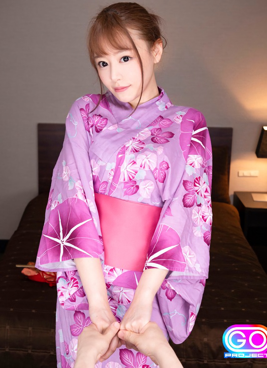 浜崎真緒ちゃんと浴衣でエッチをバーチャル体験